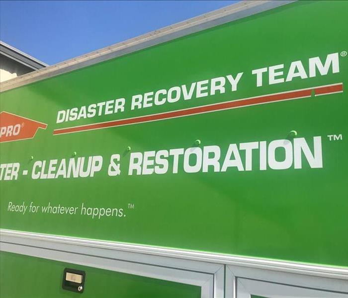 Disaster recovery team vehicle.
